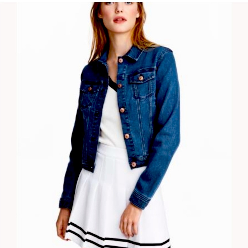 H&M Blue Jean Jacket size 4